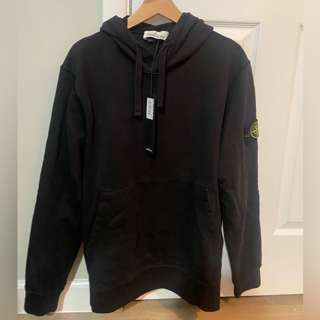 Stone Island Mens Hooded Sweat Shirt